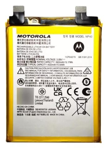 Bateria Motorola Edge 30 Neo NP40 4020mAh