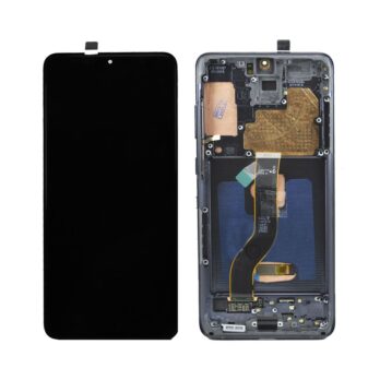Modulo Samsung Service Pack S20 PLUS Con Marco Negro
