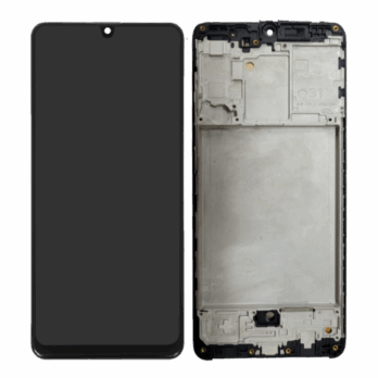 Modulo Samsung Service Pack A31 Con Marco- Negro