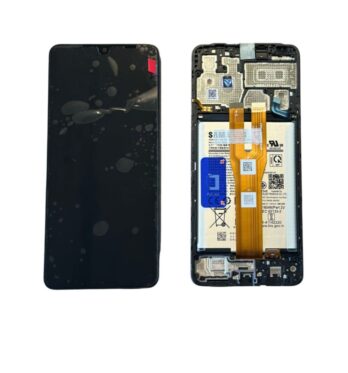Modulo Samsung Service Pack A06 Con Marco Y Bateria- Negro
