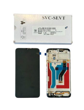 Modulo Samsung Service Pack A10S Con Marco- Negro