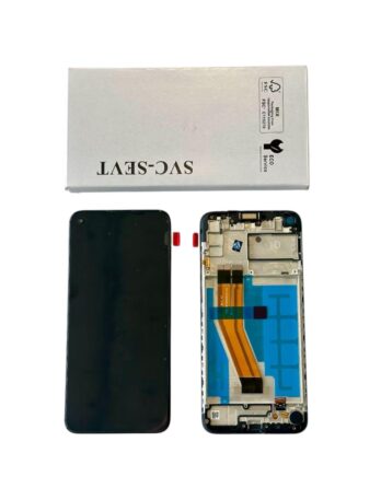 Modulo Samsung Service Pack A11 Con Marco- Negro38100