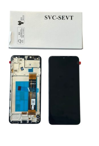 Modulo Samsung Service Pack A23 4G Con Marco- Negro