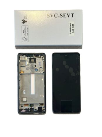 Modulo Samsung Service Pack A52 Con Marco- Negro