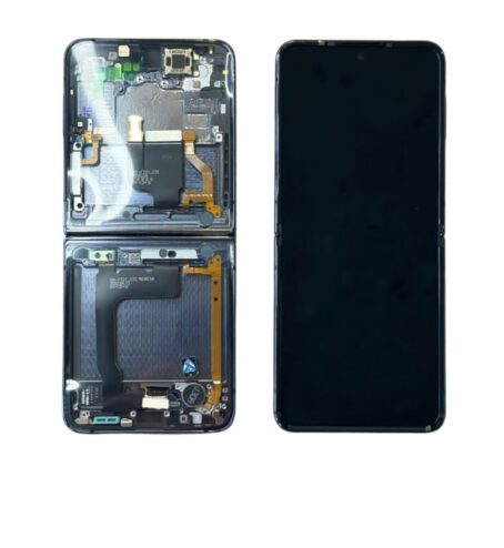 Modulo Samsung Service Pack Z FLIP 4Con Marco Negro