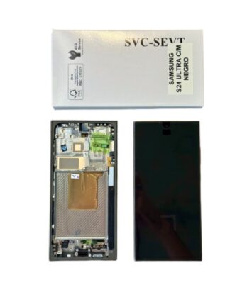 Modulo Samsung Service Pack S24 ULTRA Con Marco Negro