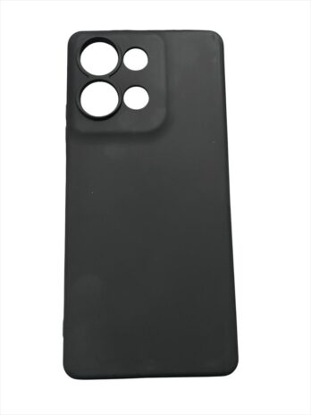 Funda Silicona  Motorola G75 NEGRO
