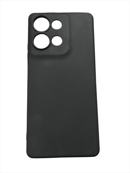 Funda Silicona  Motorola G75 NEGRO