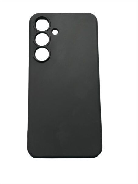 Funda Silicona  Samsung S25 NEGRO