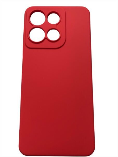 Funda Silicona  Motorola G15 Power ROJO