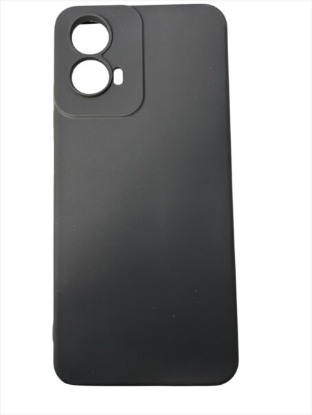 Funda Silicona  Motorola G45 NEGRO