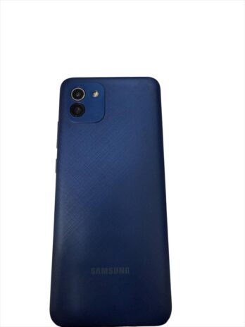 Telefono Reacondicionado Samsung A03, 32GB- Azul. INCLUYE CABLE TIPO C